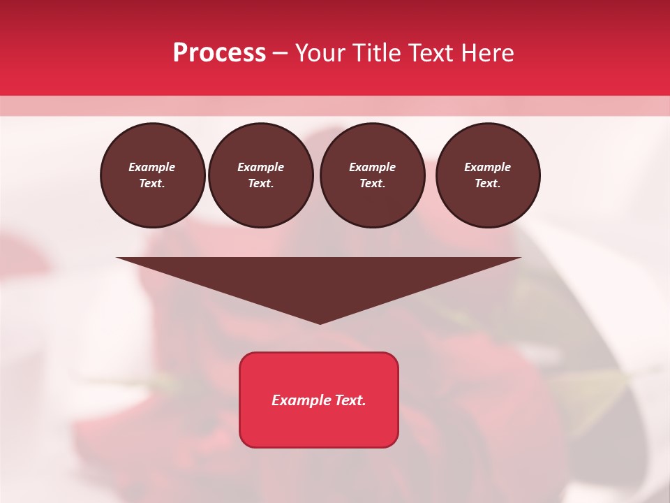 Offwhite Horizontal Floral PowerPoint Template