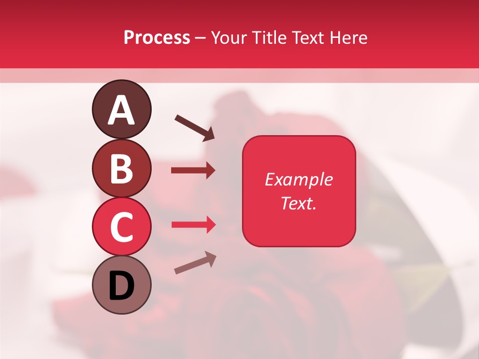 Offwhite Horizontal Floral PowerPoint Template