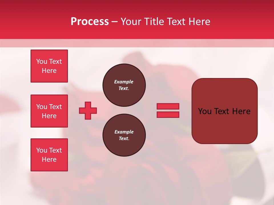 Offwhite Horizontal Floral PowerPoint Template