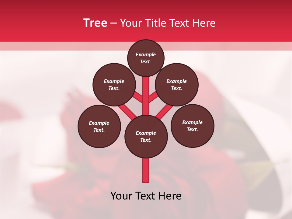 Offwhite Horizontal Floral PowerPoint Template