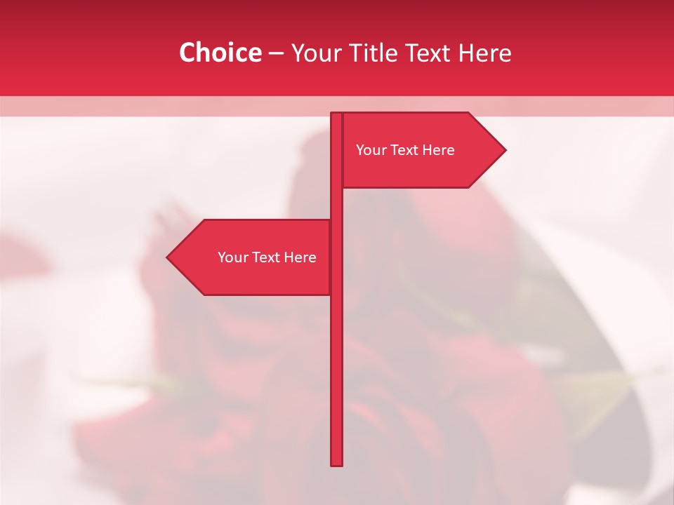 Offwhite Horizontal Floral PowerPoint Template