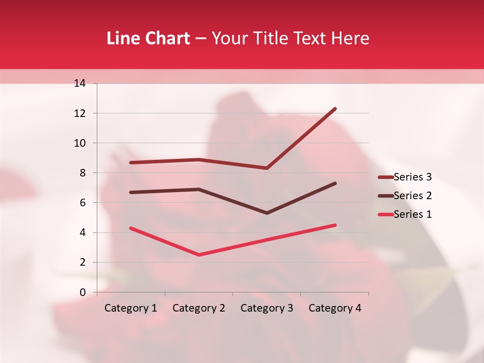 Offwhite Horizontal Floral PowerPoint Template