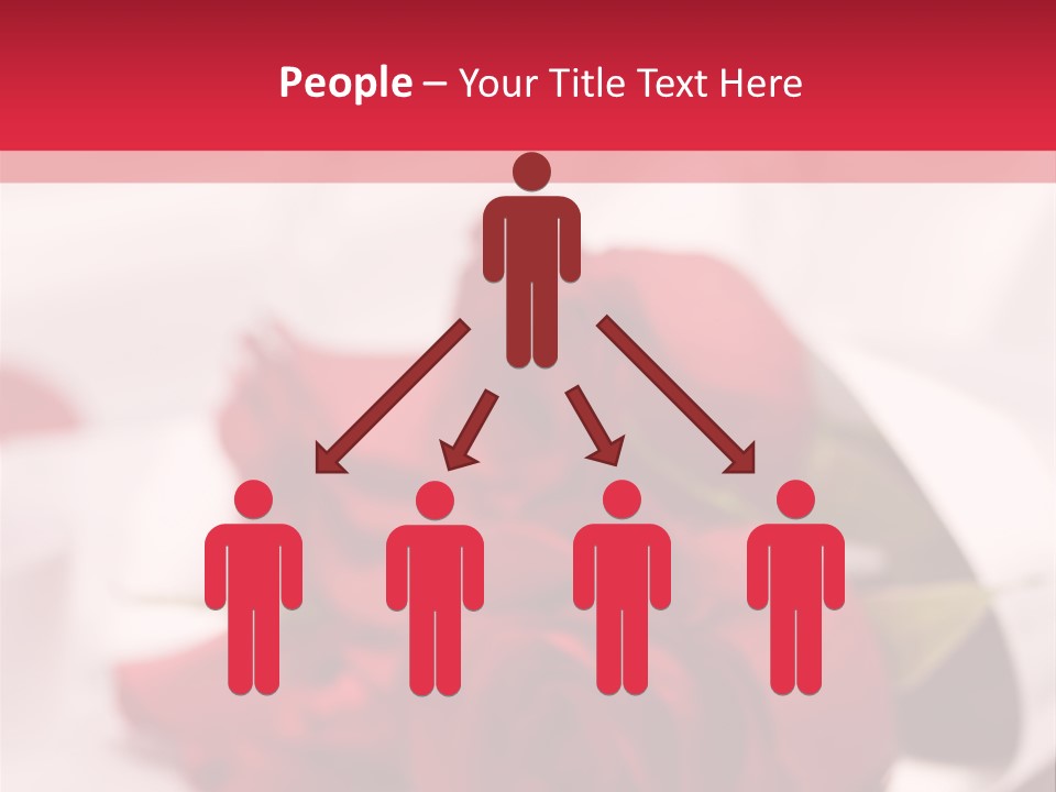 Offwhite Horizontal Floral PowerPoint Template