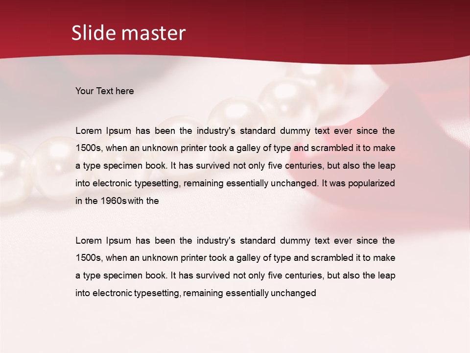 Bridal Valentines Day Romance PowerPoint Template