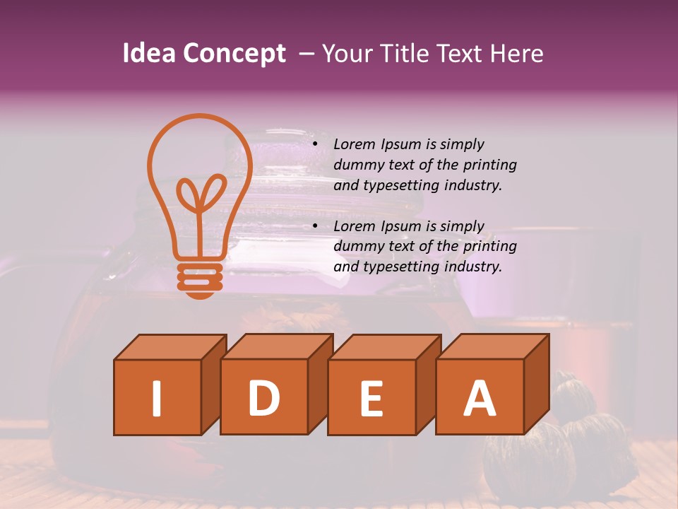 Leaf Closeup Culture PowerPoint Template