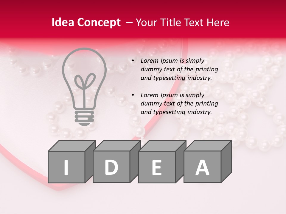 Image Romance Greeting PowerPoint Template