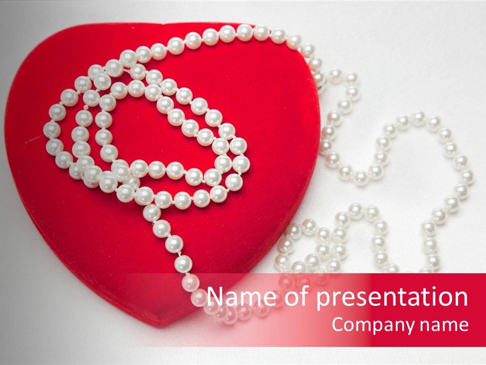 Holiday Neckless Event PowerPoint Template