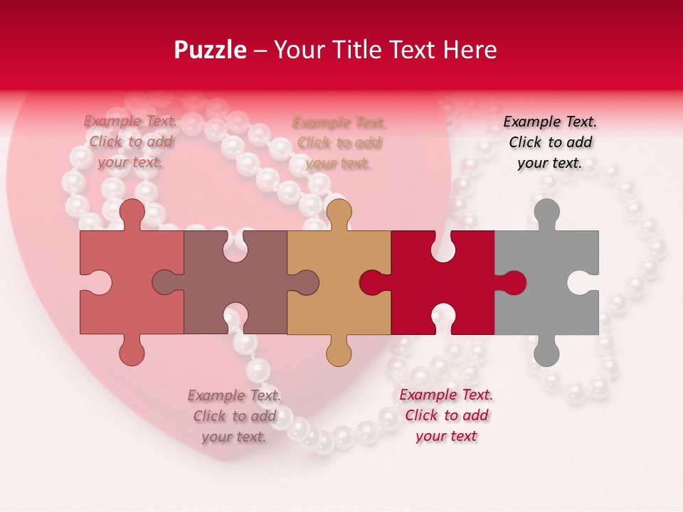 Holiday Neckless Event PowerPoint Template