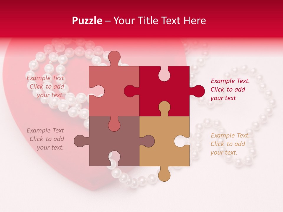 Holiday Neckless Event PowerPoint Template