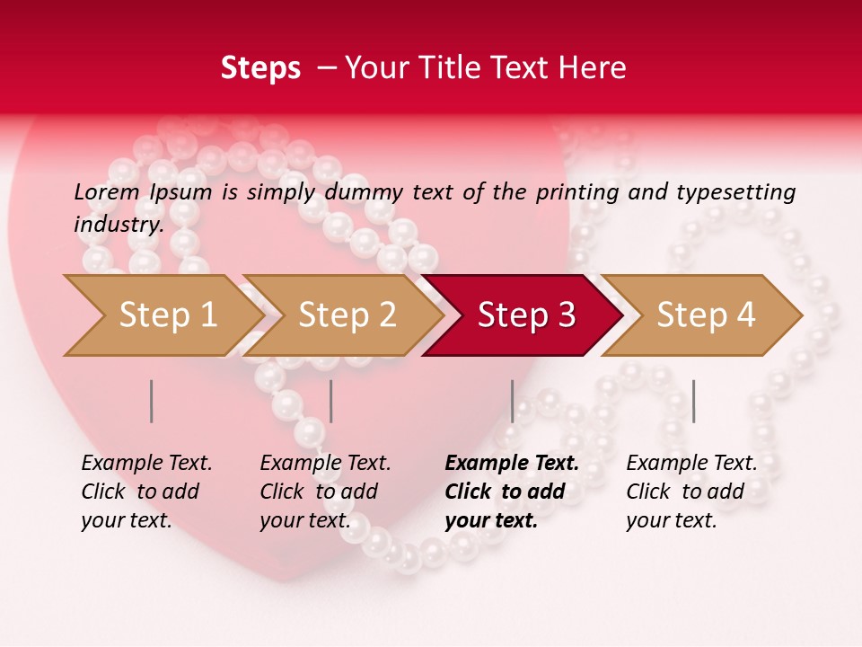 Holiday Neckless Event PowerPoint Template