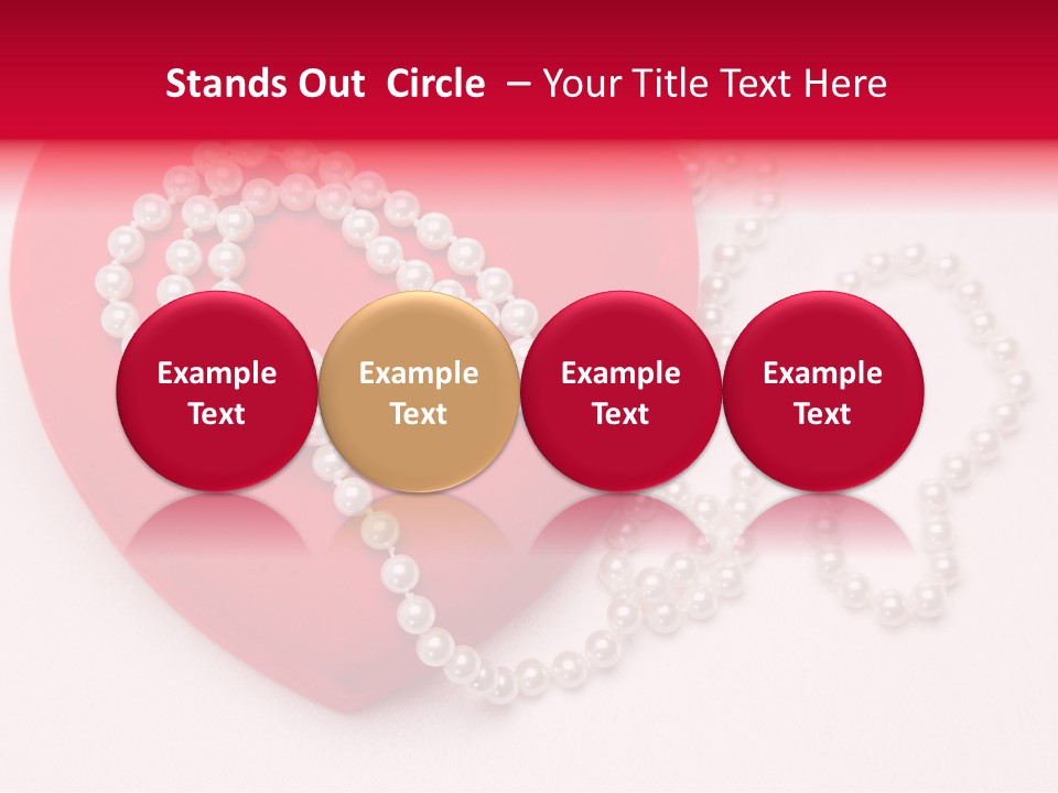 Holiday Neckless Event PowerPoint Template