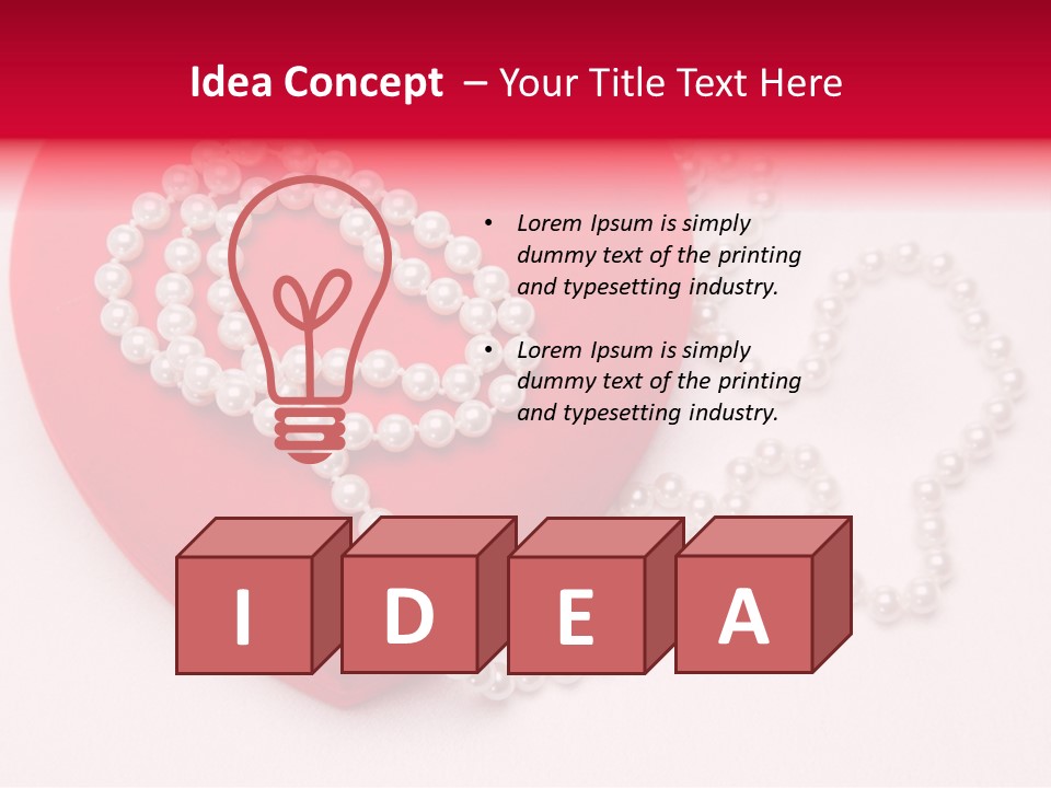 Holiday Neckless Event PowerPoint Template