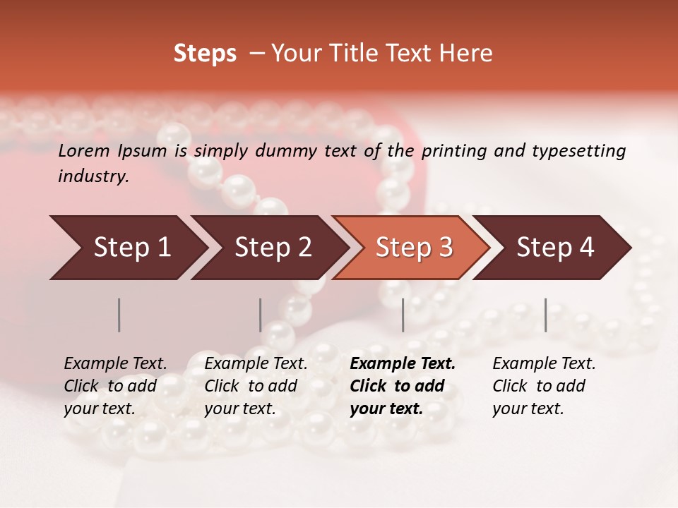 Romance Sales String PowerPoint Template