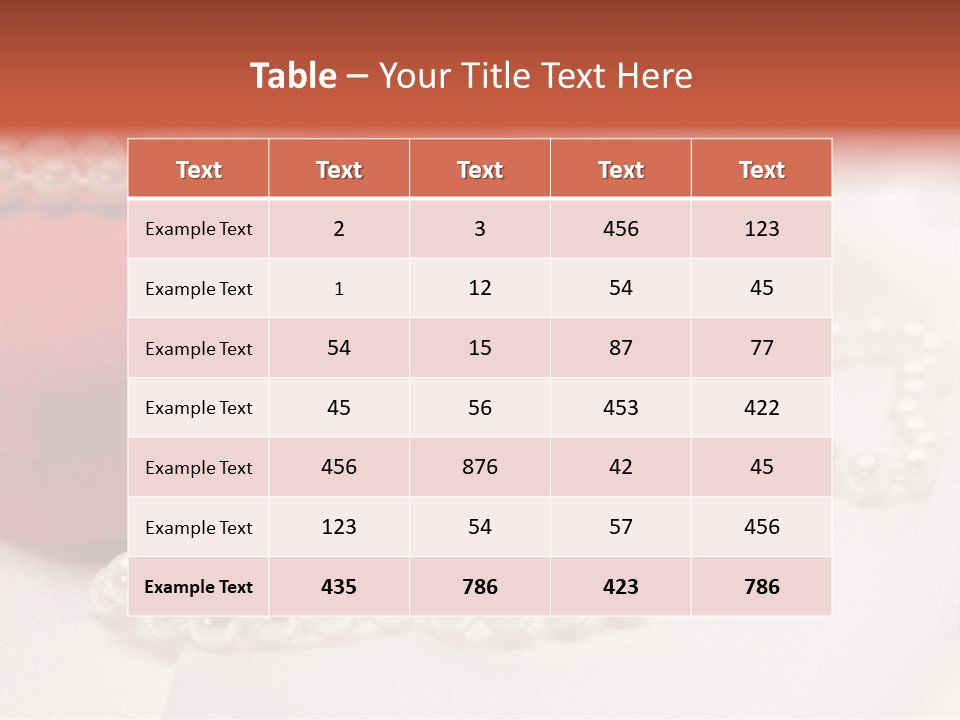 Romance Sales String PowerPoint Template