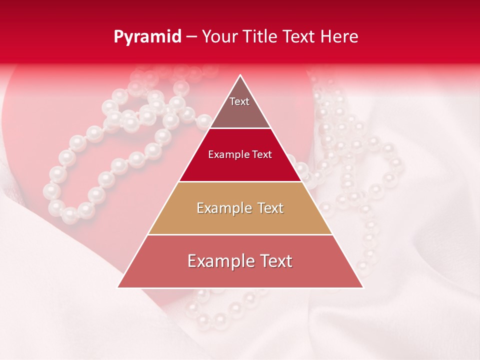 Jewelry Background Pearls PowerPoint Template
