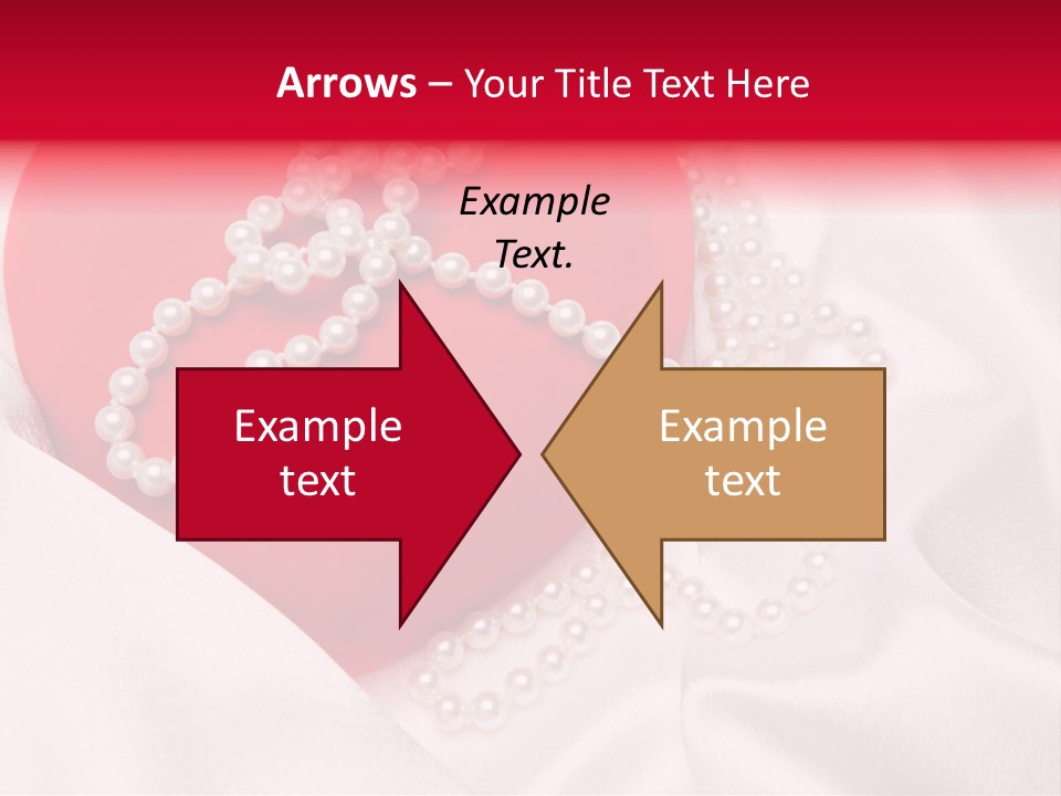 Jewelry Background Pearls PowerPoint Template