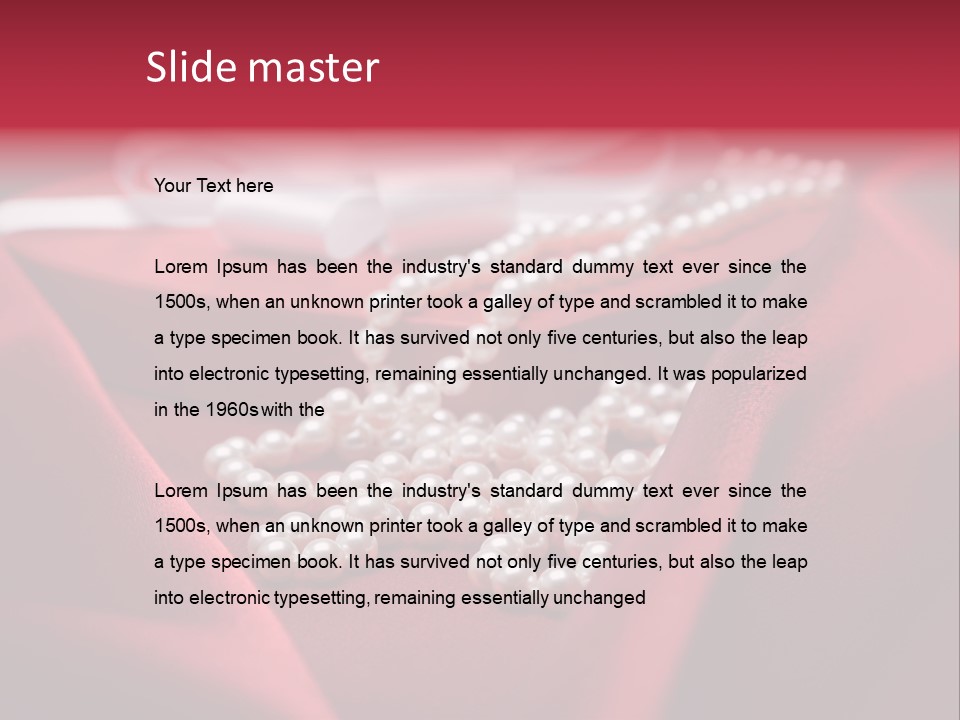 Seasonal Image Sign PowerPoint Template