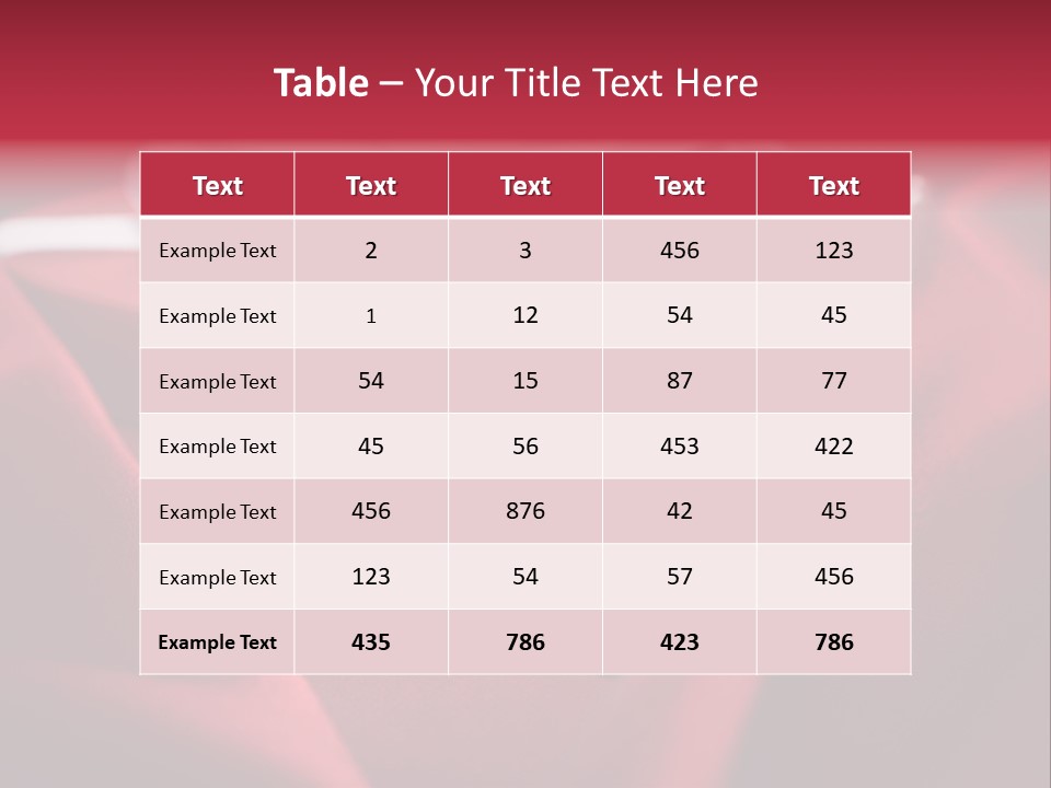 Seasonal Image Sign PowerPoint Template