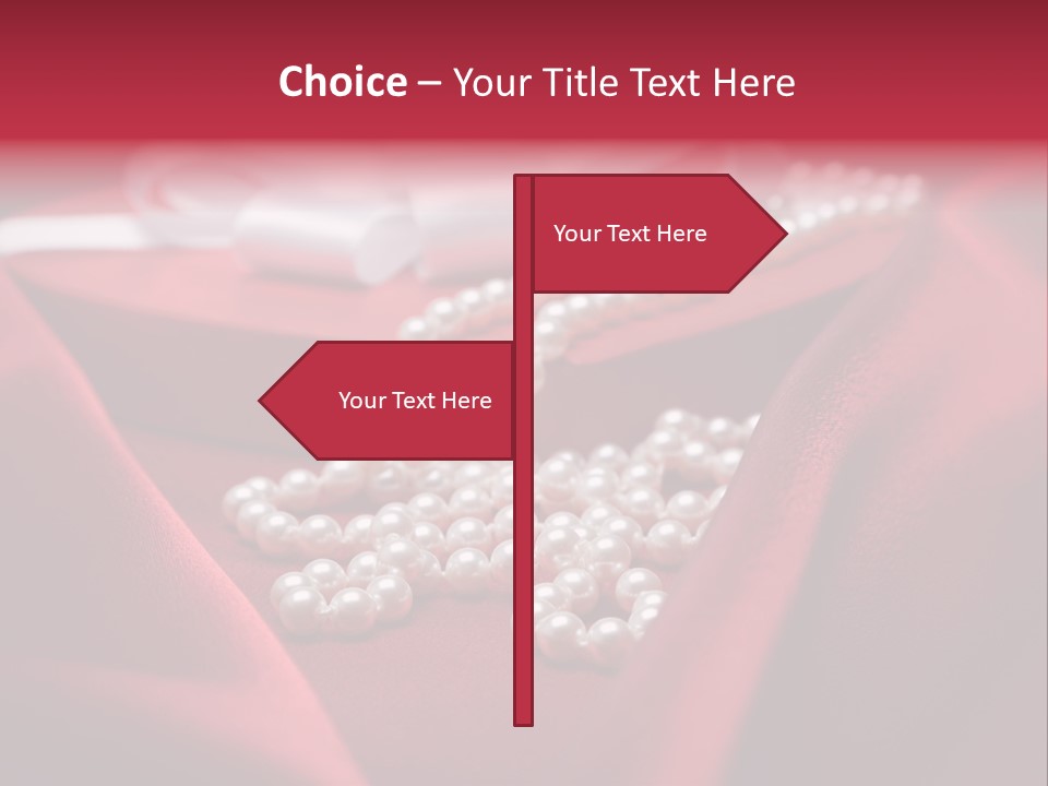 Seasonal Image Sign PowerPoint Template