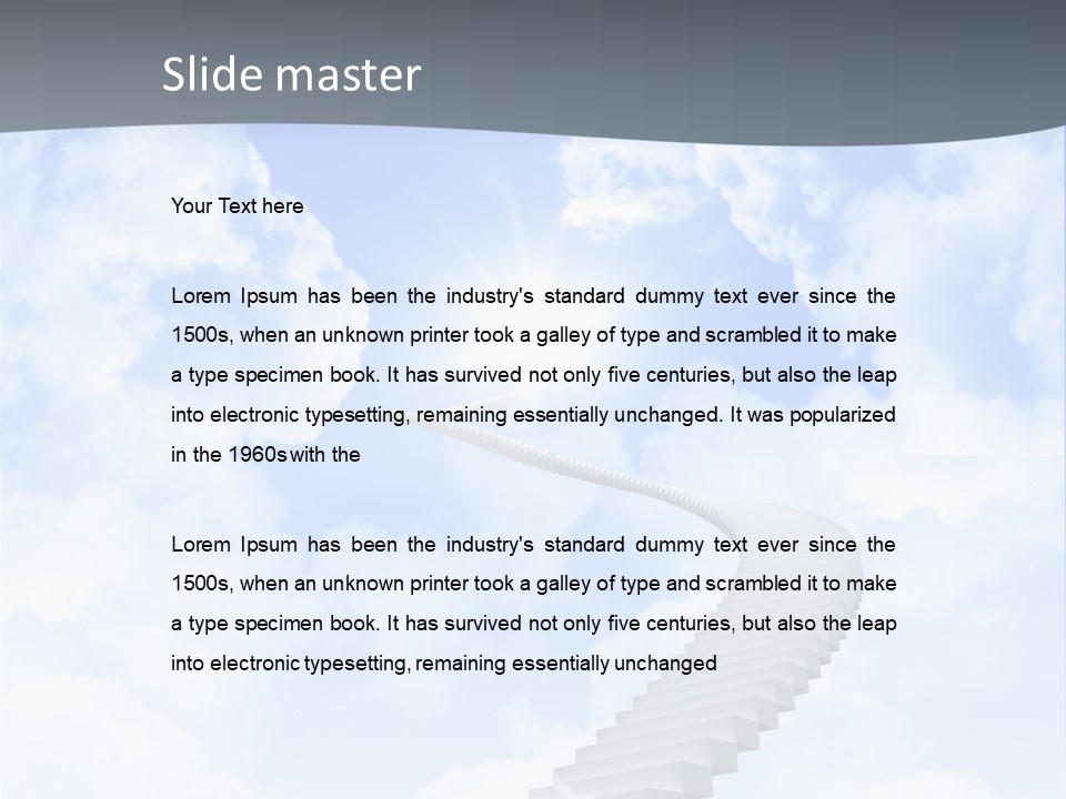 Home Industrial Guy PowerPoint Template