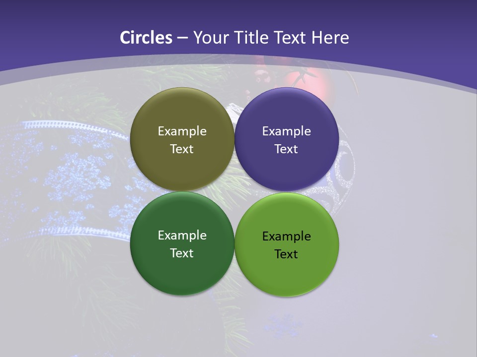 Copy Space Celebration Pine PowerPoint Template