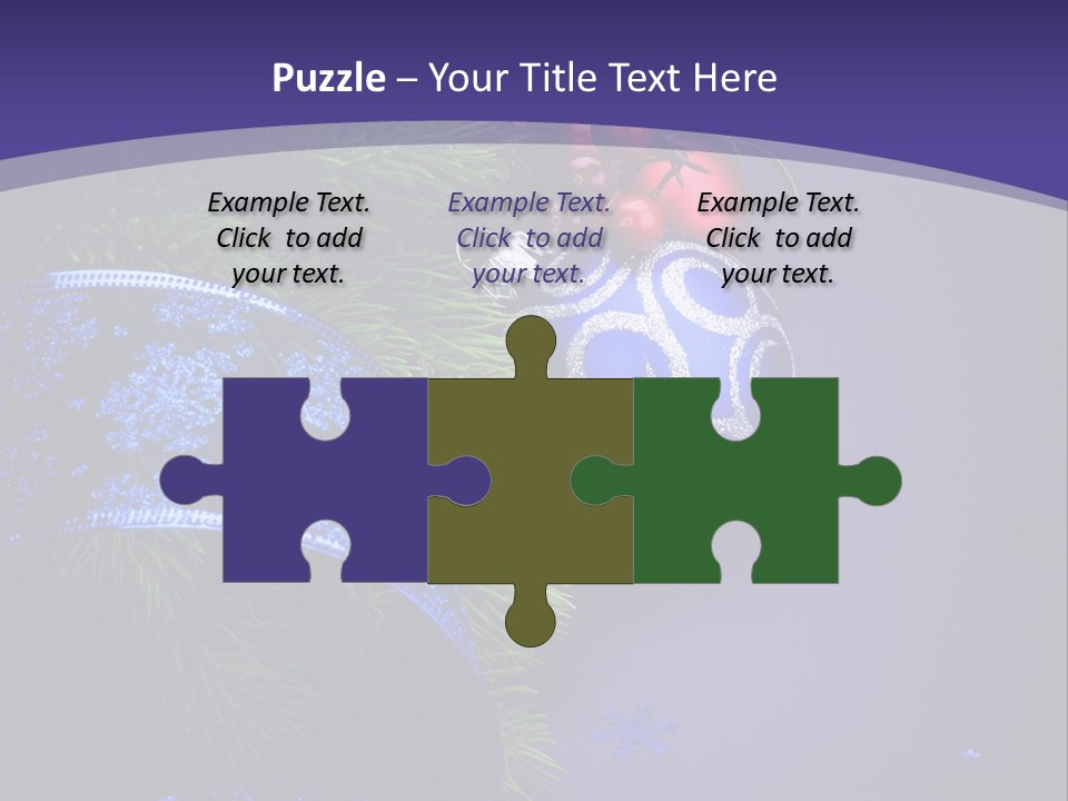 Copy Space Celebration Pine PowerPoint Template