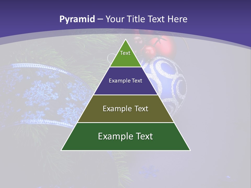 Copy Space Celebration Pine PowerPoint Template