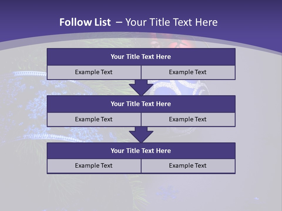 Copy Space Celebration Pine PowerPoint Template