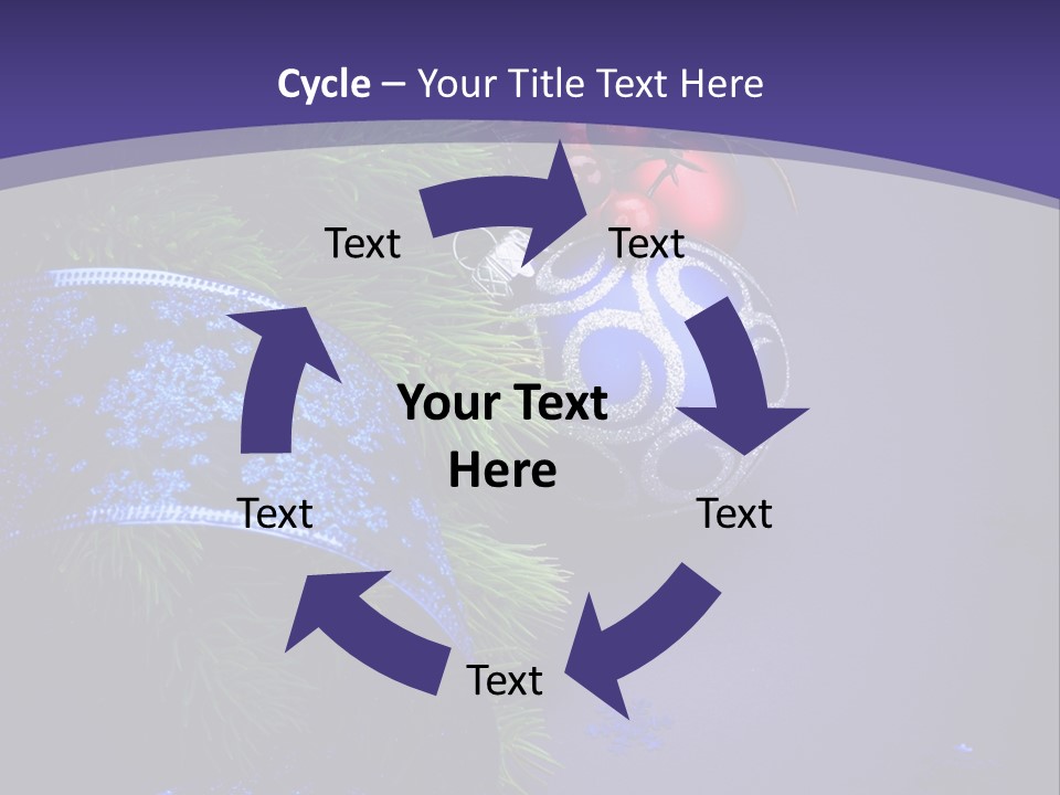 Copy Space Celebration Pine PowerPoint Template