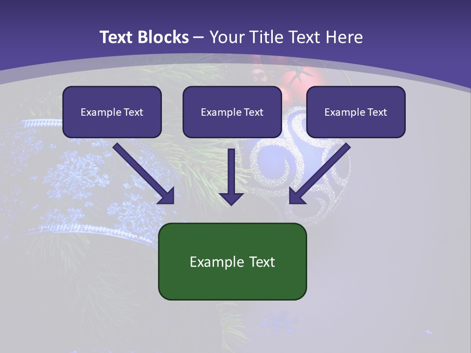 Copy Space Celebration Pine PowerPoint Template