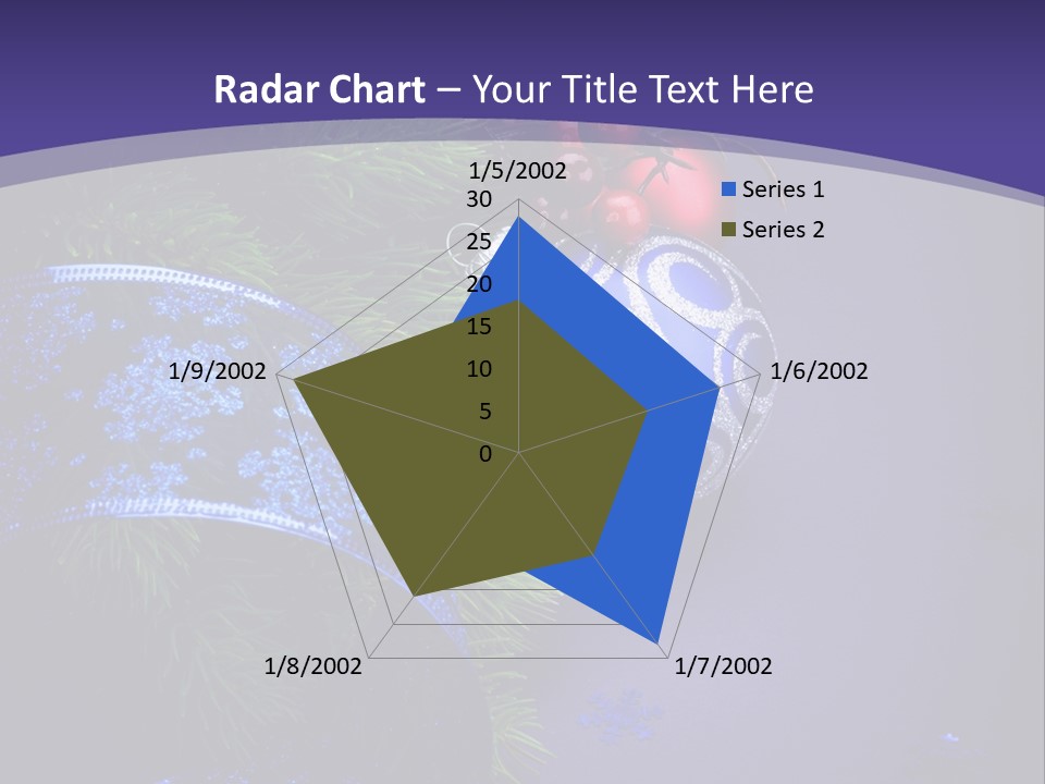 Copy Space Celebration Pine PowerPoint Template