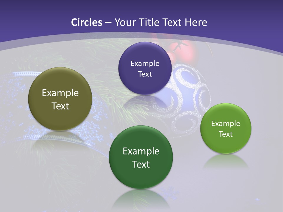 Copy Space Celebration Pine PowerPoint Template