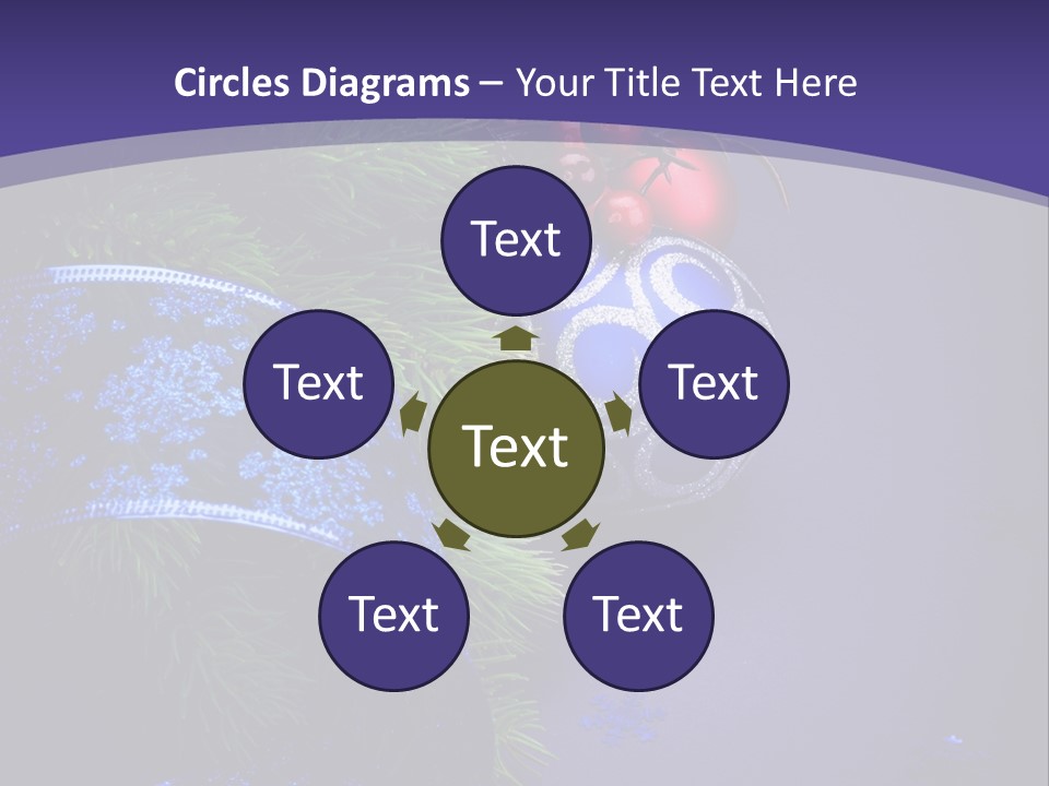 Copy Space Celebration Pine PowerPoint Template