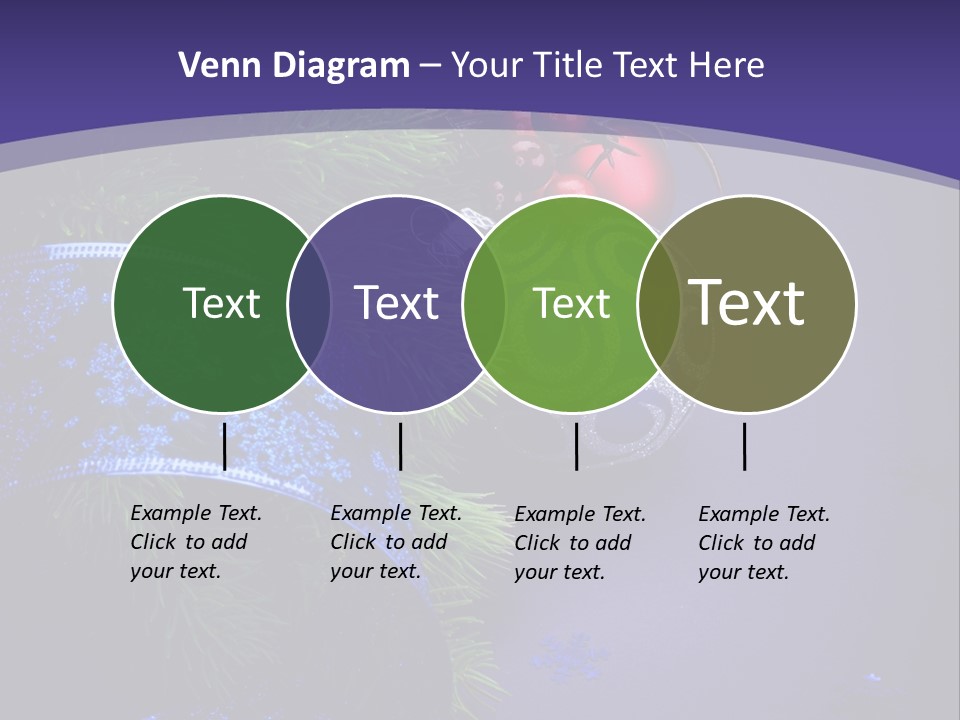 Copy Space Celebration Pine PowerPoint Template