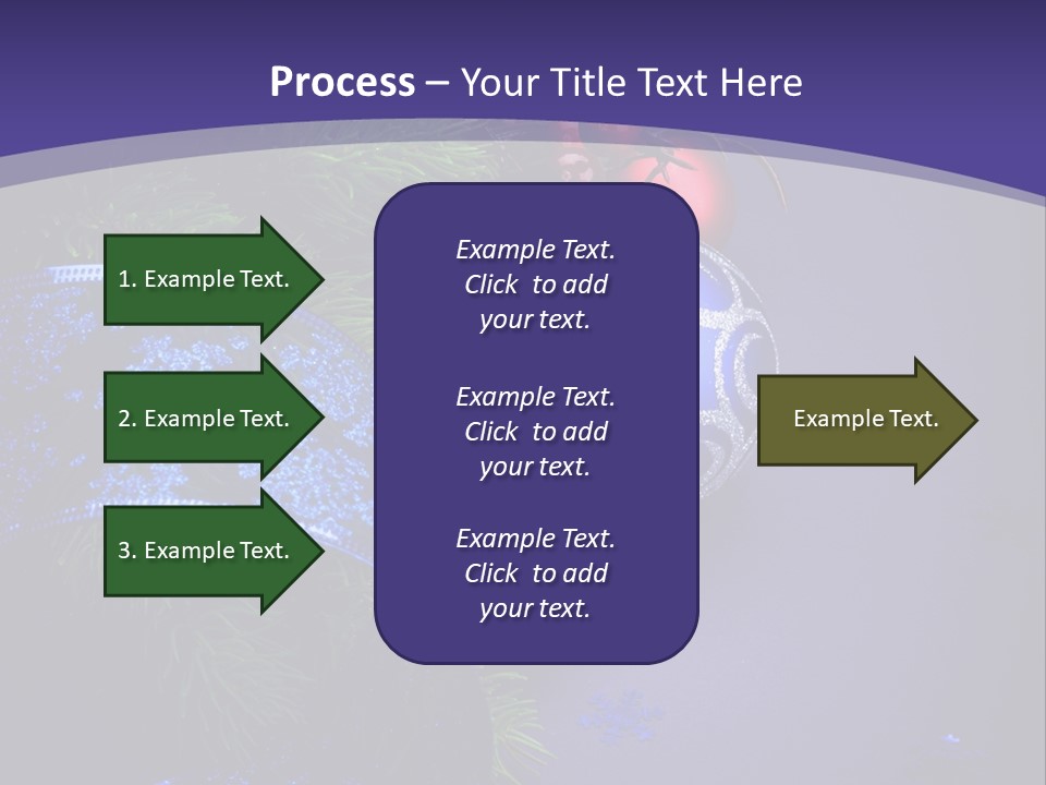 Copy Space Celebration Pine PowerPoint Template