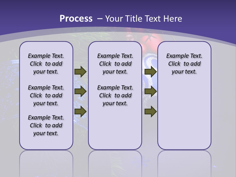 Copy Space Celebration Pine PowerPoint Template
