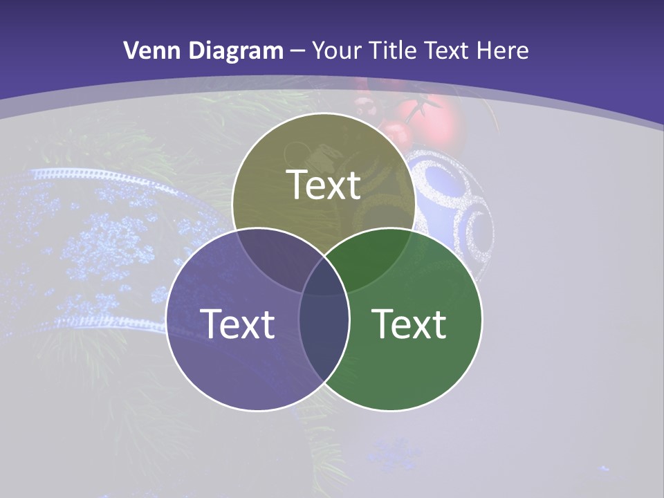 Copy Space Celebration Pine PowerPoint Template