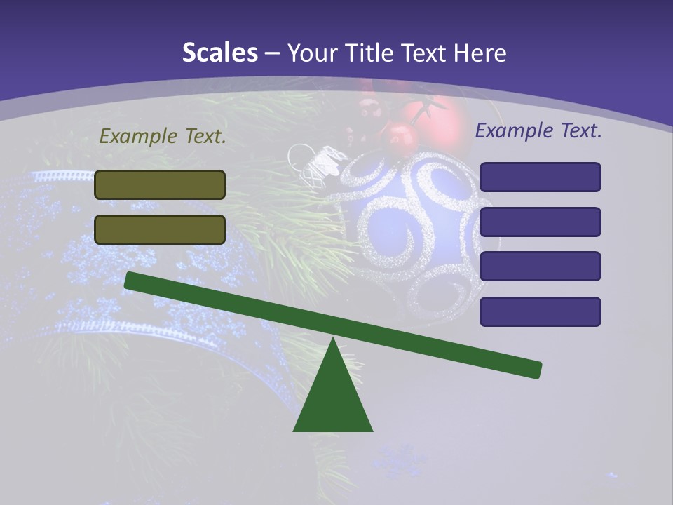 Copy Space Celebration Pine PowerPoint Template