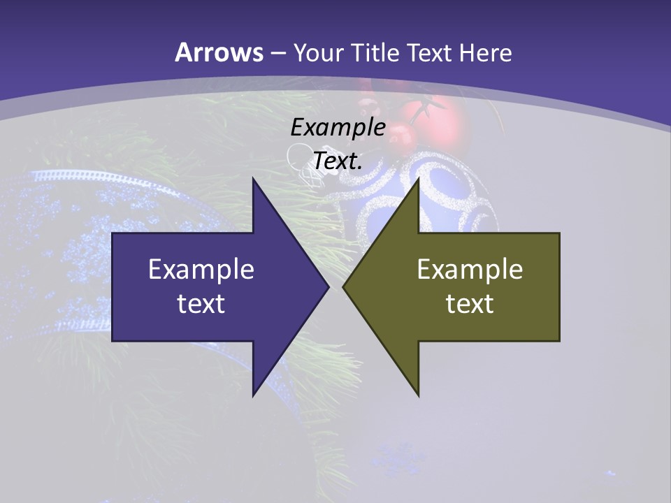Copy Space Celebration Pine PowerPoint Template