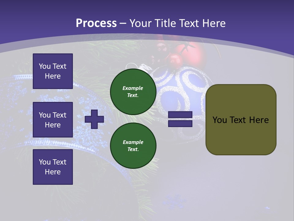 Copy Space Celebration Pine PowerPoint Template