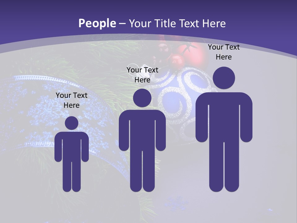 Copy Space Celebration Pine PowerPoint Template