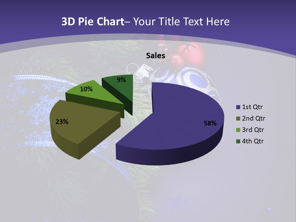 Copy Space Celebration Pine PowerPoint Template