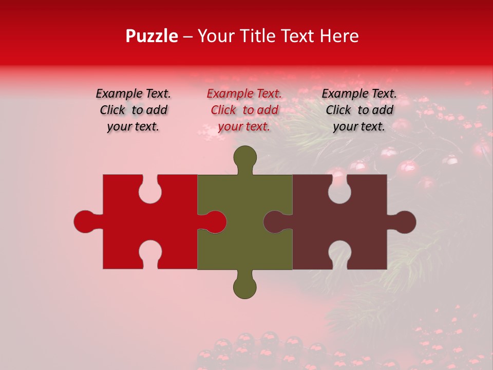 Text Blink Berry PowerPoint Template