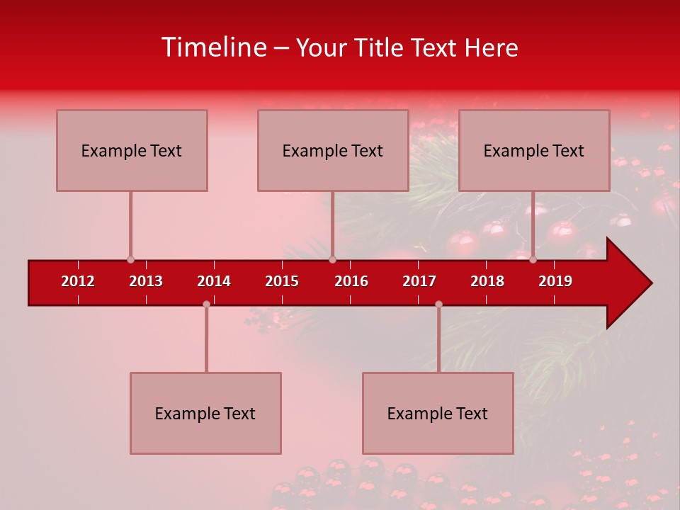 Text Blink Berry PowerPoint Template