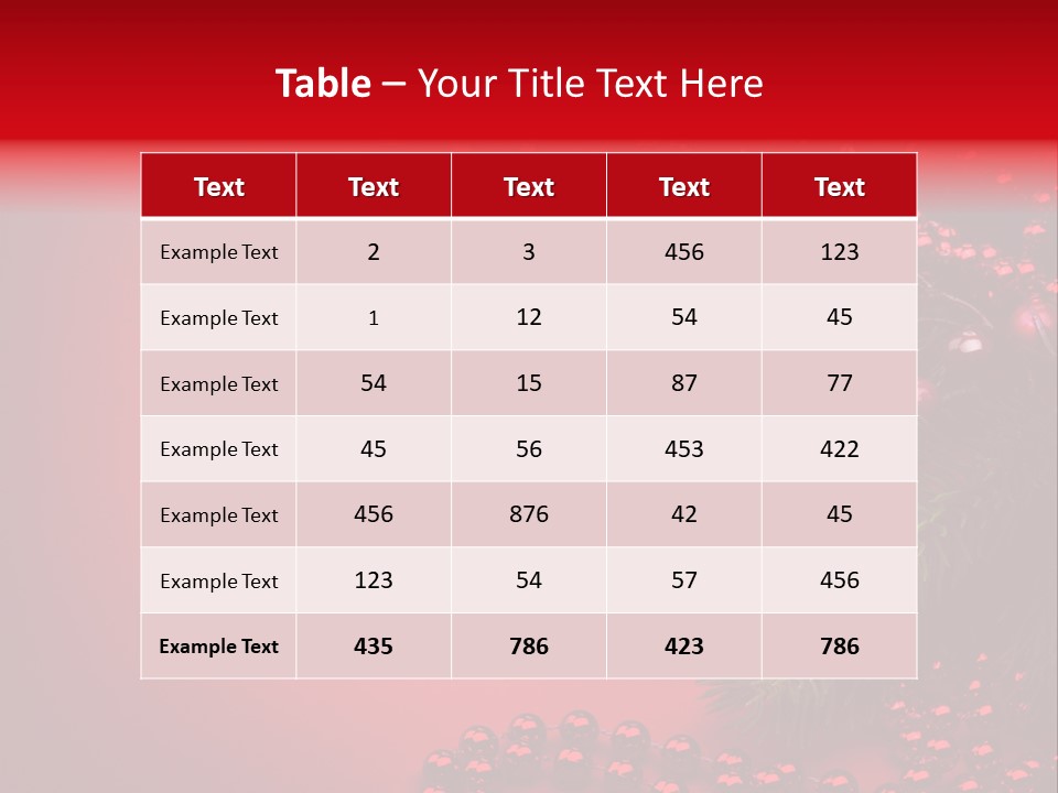 Text Blink Berry PowerPoint Template