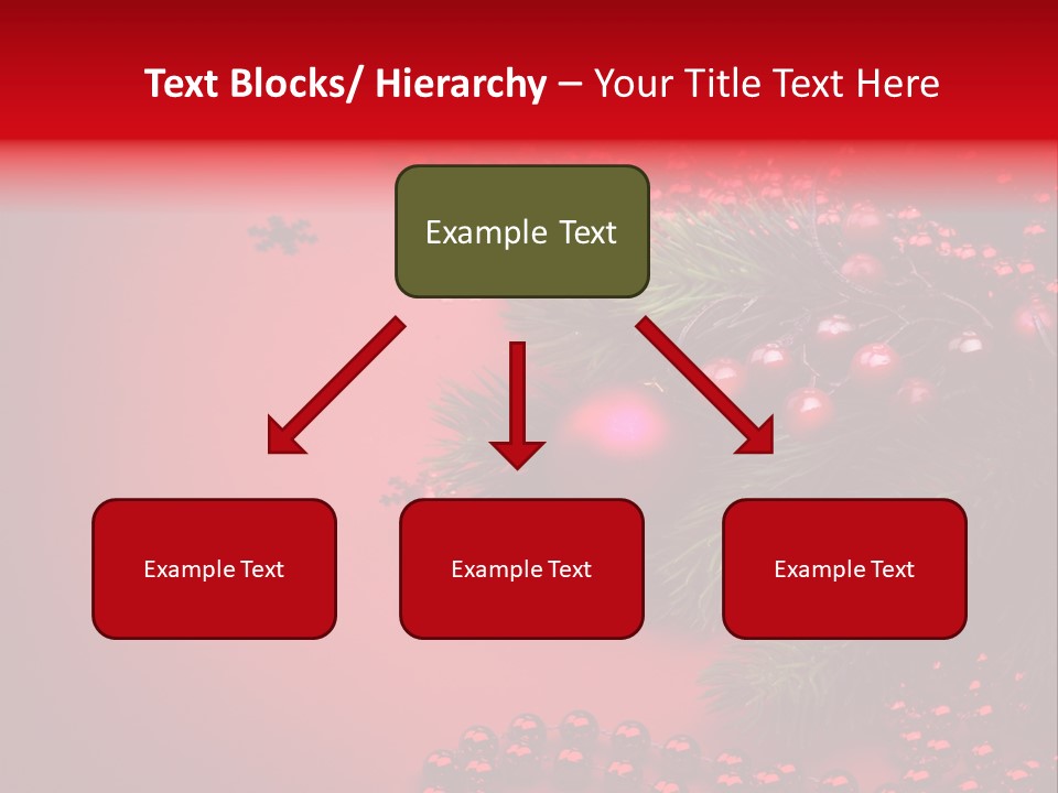 Text Blink Berry PowerPoint Template