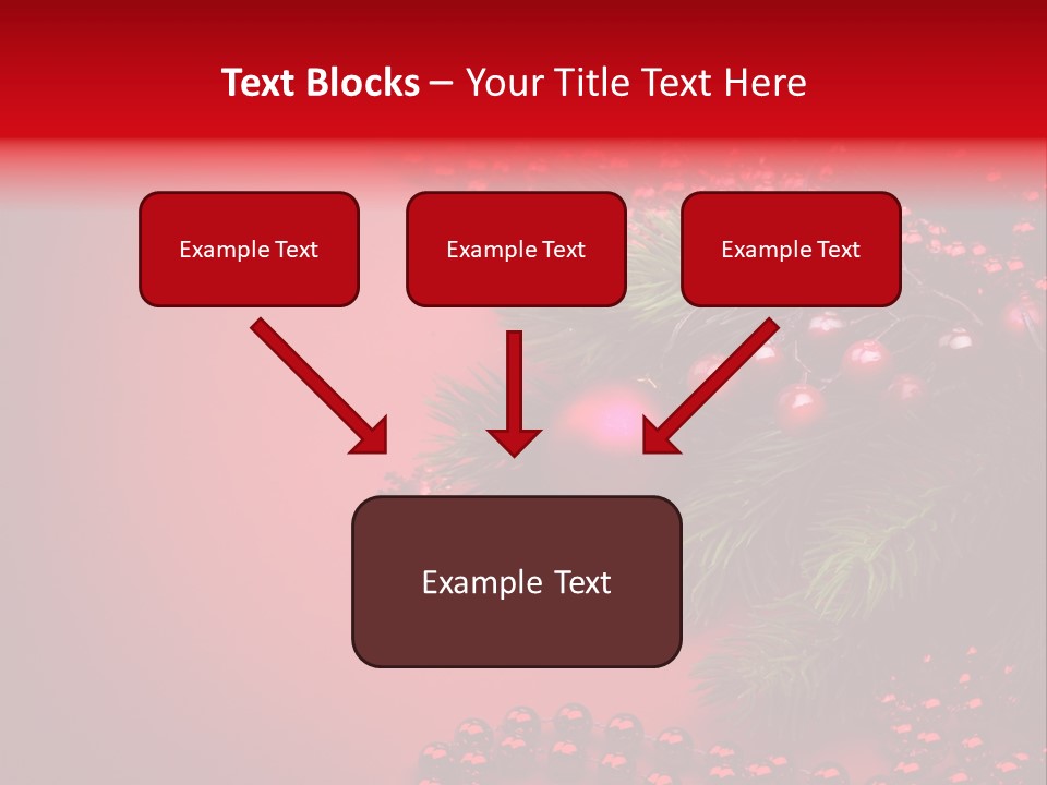Text Blink Berry PowerPoint Template