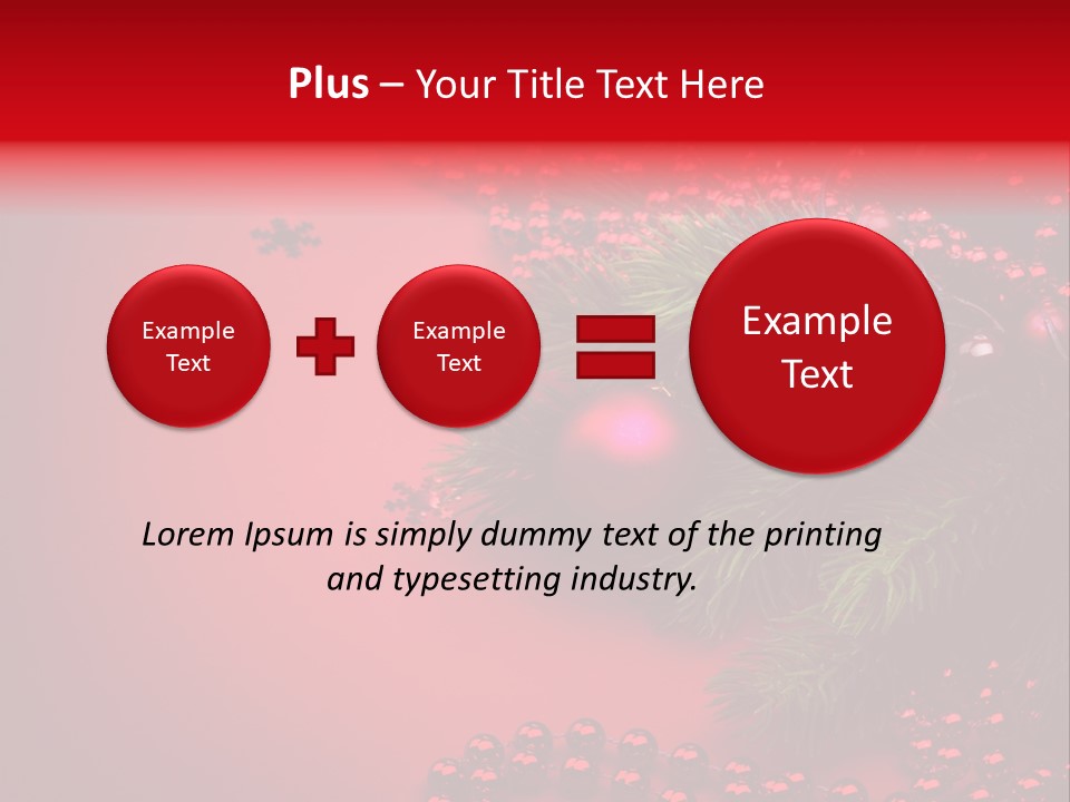 Text Blink Berry PowerPoint Template