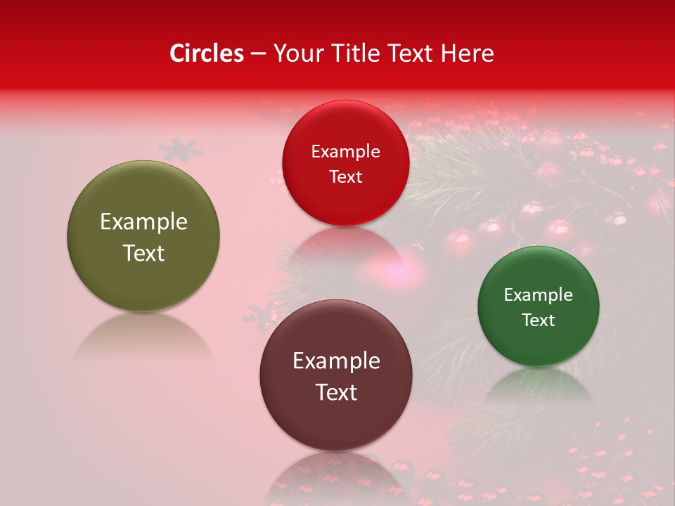 Text Blink Berry PowerPoint Template