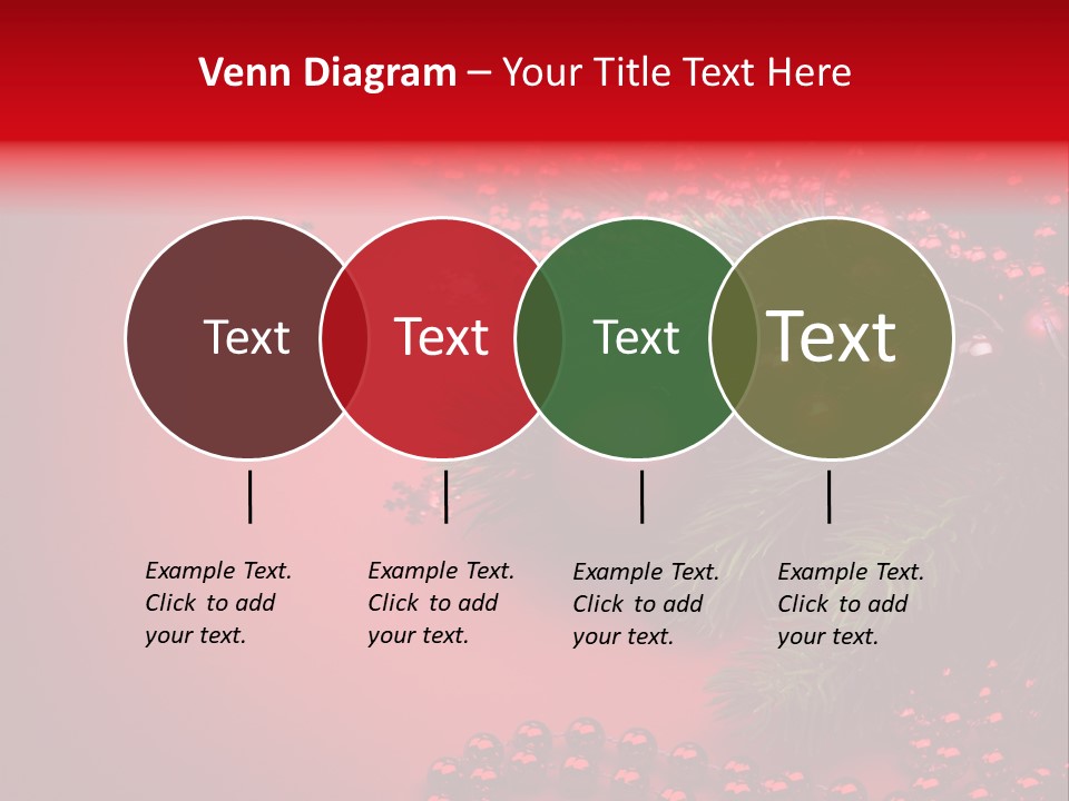Text Blink Berry PowerPoint Template